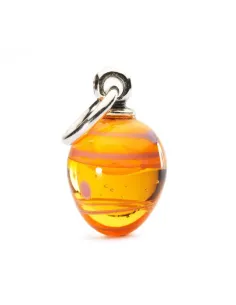 Trollbeads Limited Edition Semi a Strisce, Arancione