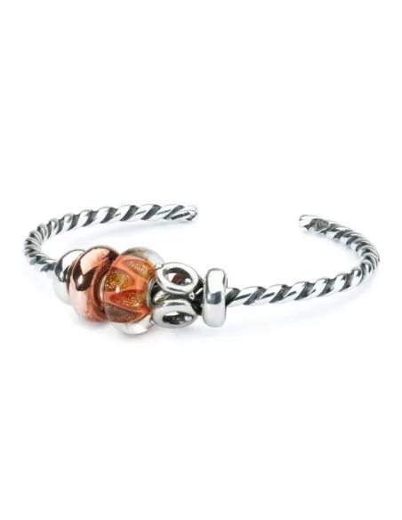 Trollbeads Bangle a Spirale in Argento